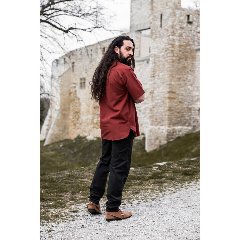 Product image Medieval Shirt Erik Short Sleeve red