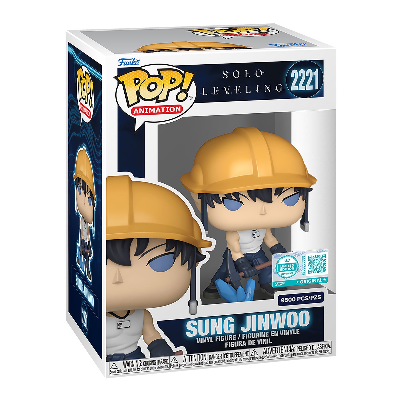 Zdjęcie produktu Solo Leveling – Jinwoo (Mining) figurka Funko Pop Limited Edition Supreme