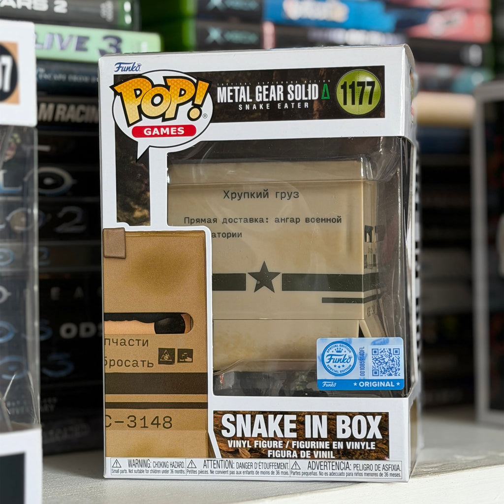 Zdjęcie produktu Metal Gear Solid - Figurka Funko Pop Snake in Box