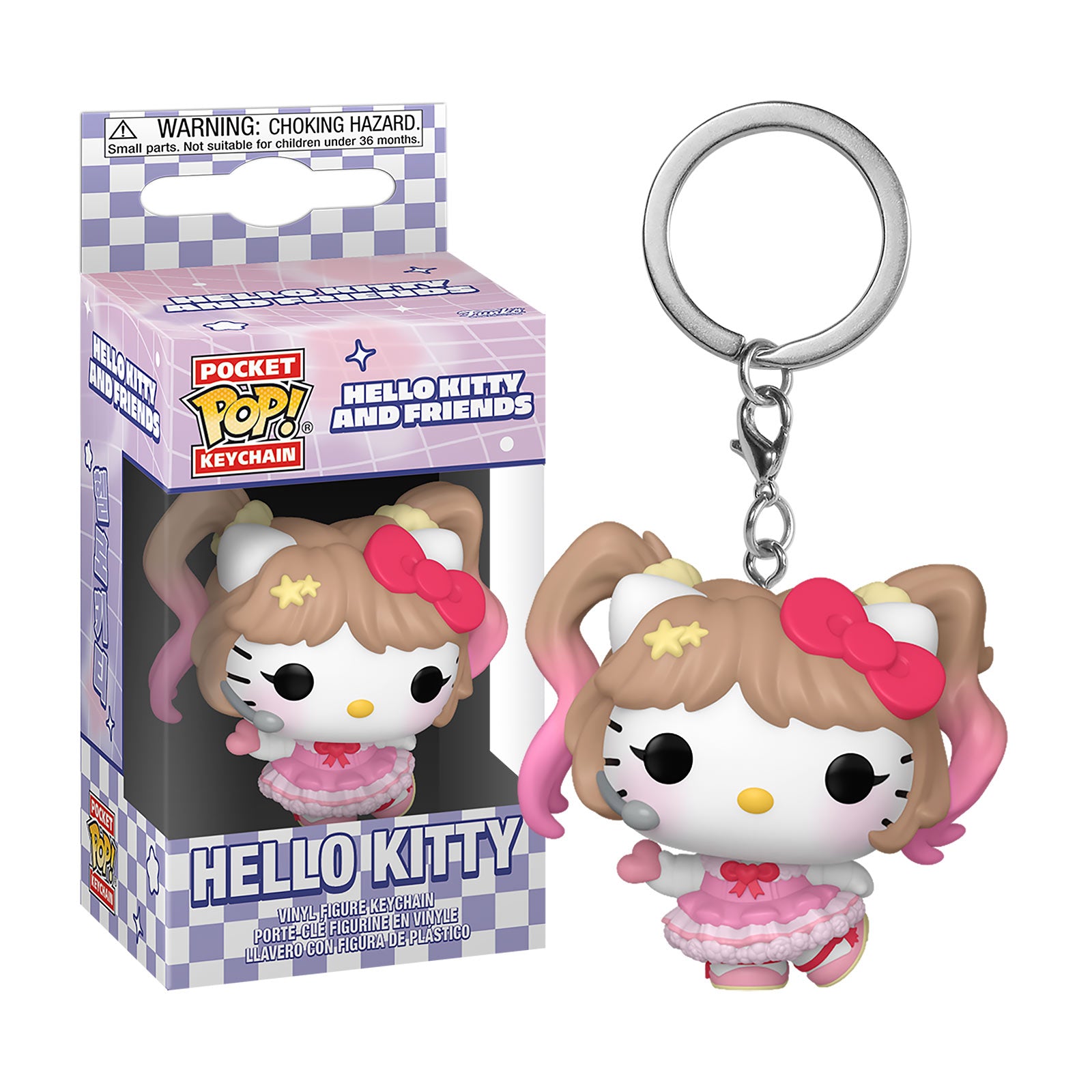 Zdjęcie produktu Hello Kitty & Friends - Brelok Funko Pop Kitty K-Pop