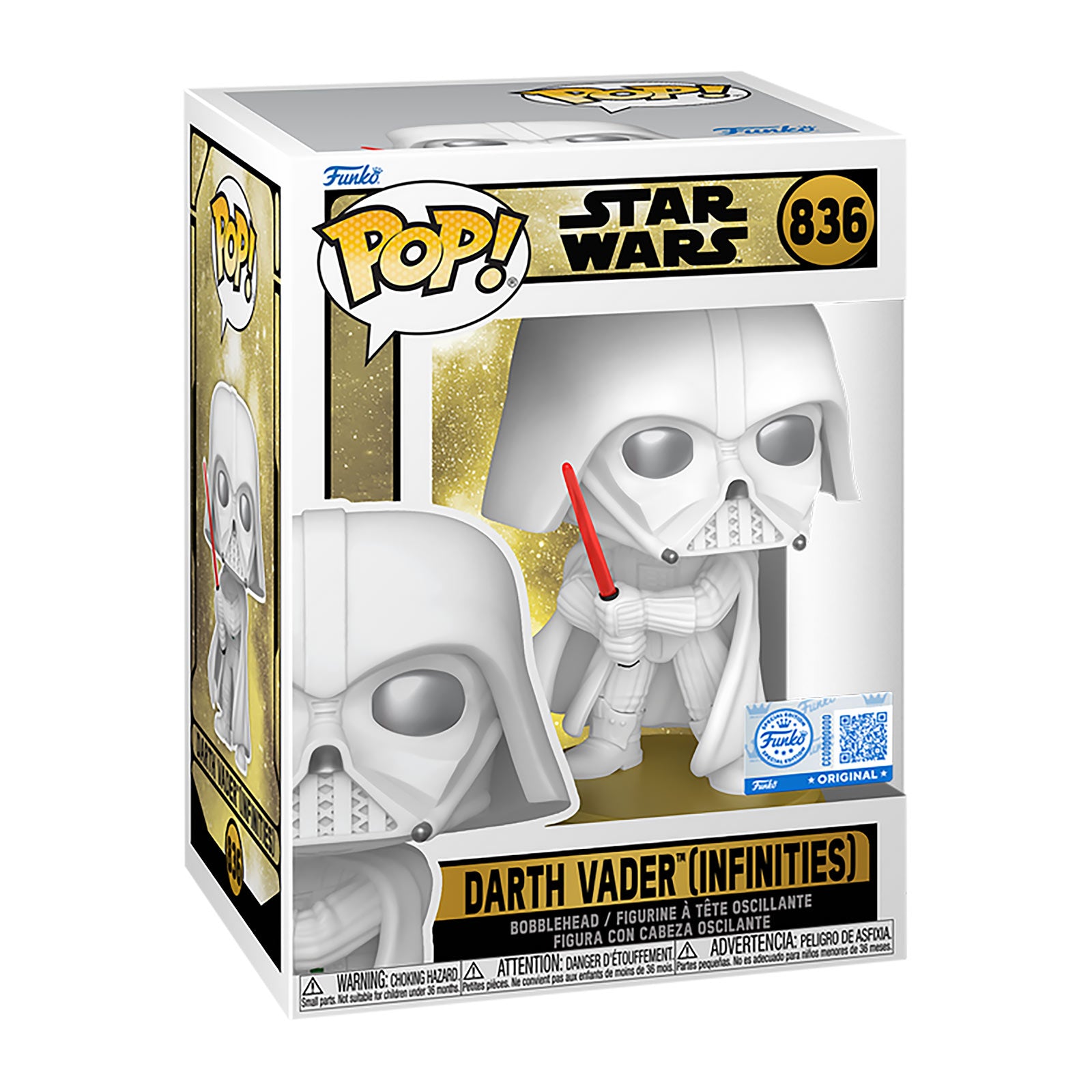 Zdjęcie produktu Star Wars - Darth Vader Infinities figurka Funko Pop z kiwaną główką