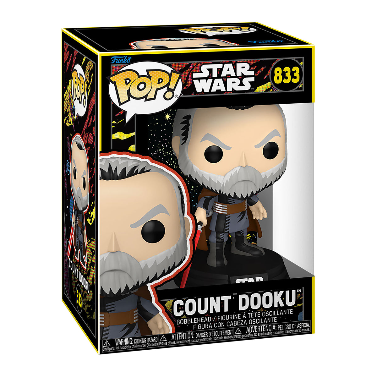 Zdjęcie produktu Star Wars – Retro figurka Funko Pop z kiwaną głową Count Dooku