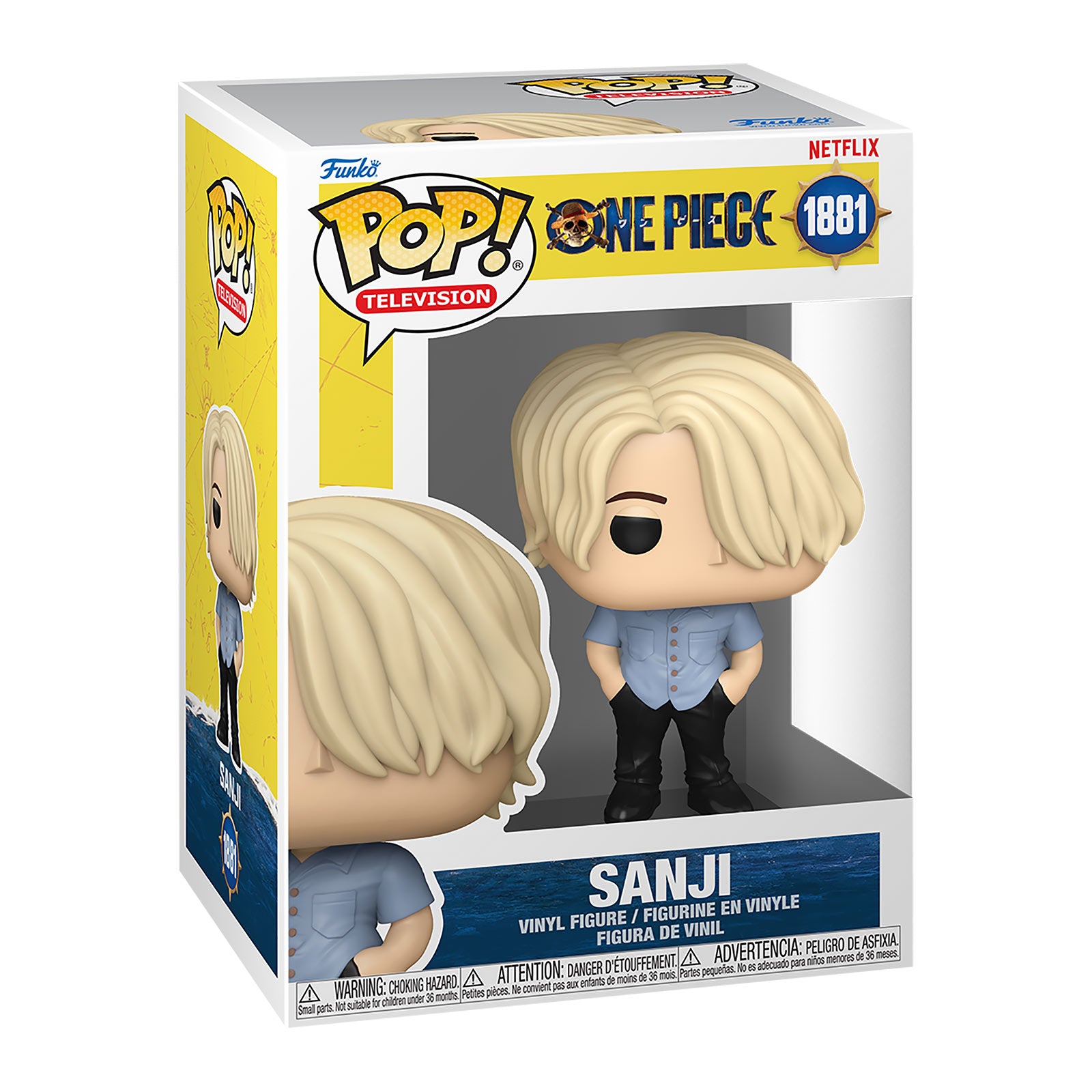 Zdjęcie produktu One Piece Netflix - Figurka Funko Pop Sanji