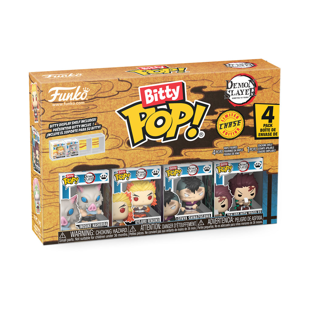 Zdjęcie produktu Demon Slayer - Zestaw 4 figurek Funko Bitty Pop Seria 3