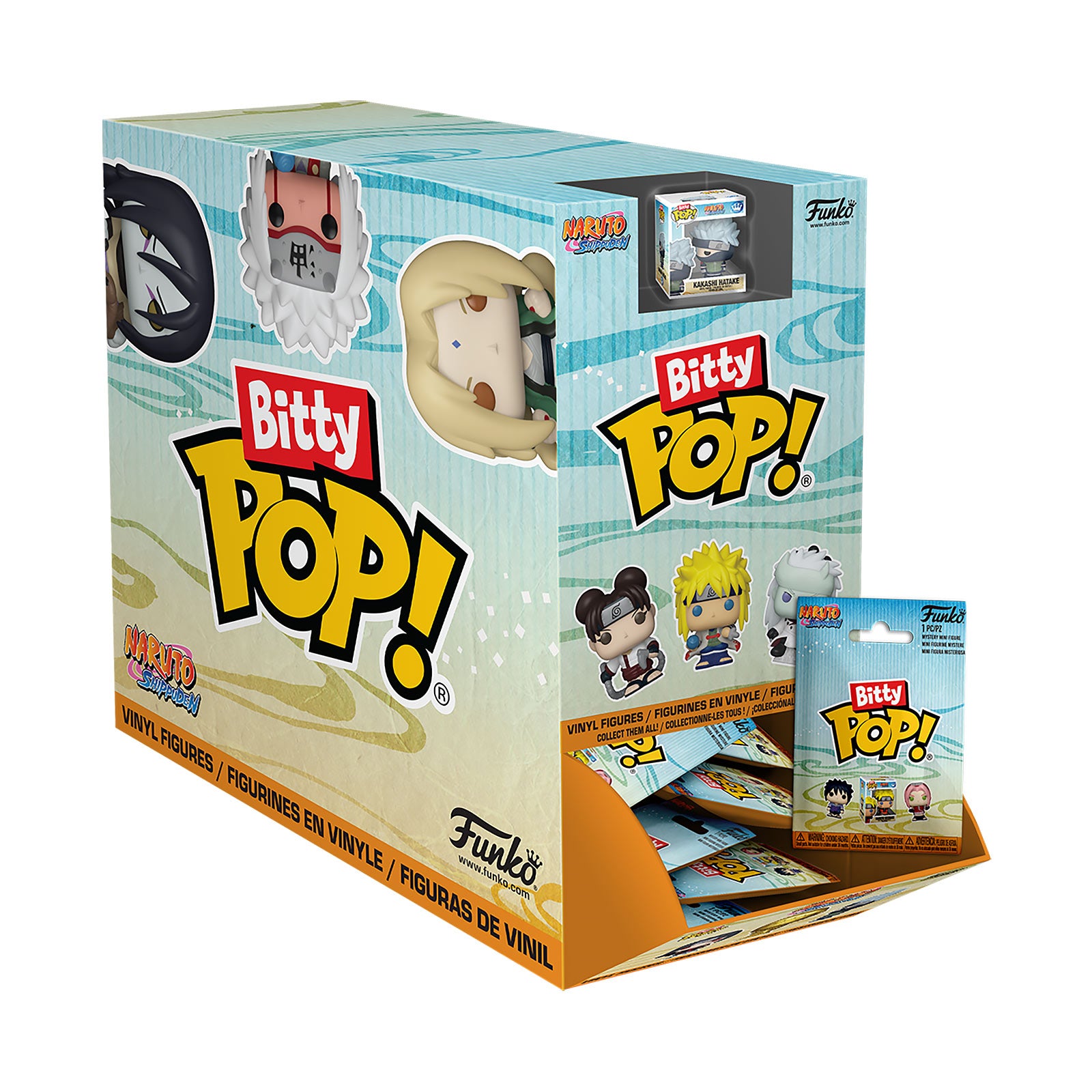 Zdjęcie produktu Naruto Shippuden - Display figurek Mystery Bitty Pop Funko E1093599