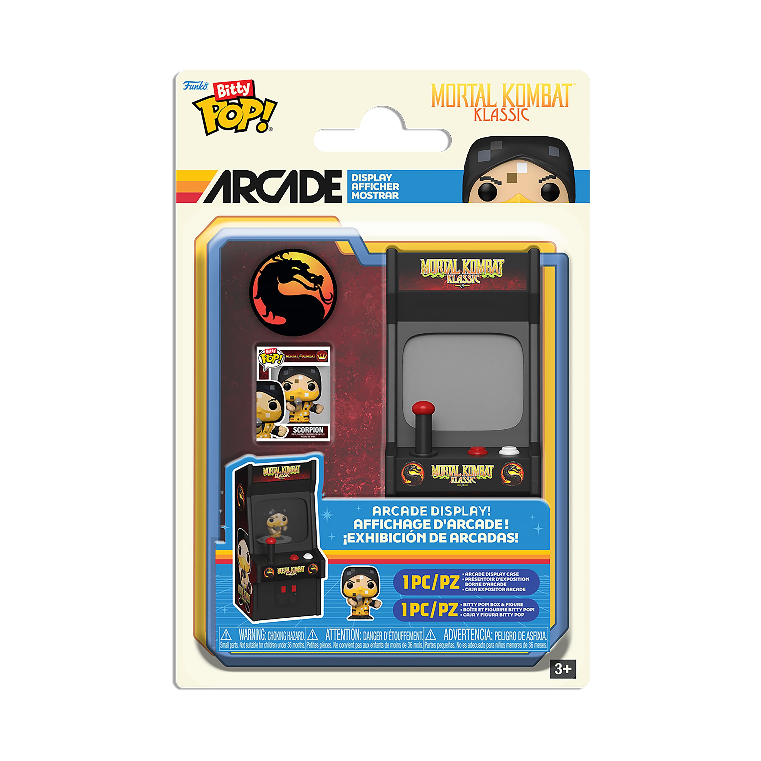 Zdjęcie produktu Mortal Kombat - Zestaw figurek Funko Bitty Pop Arcade