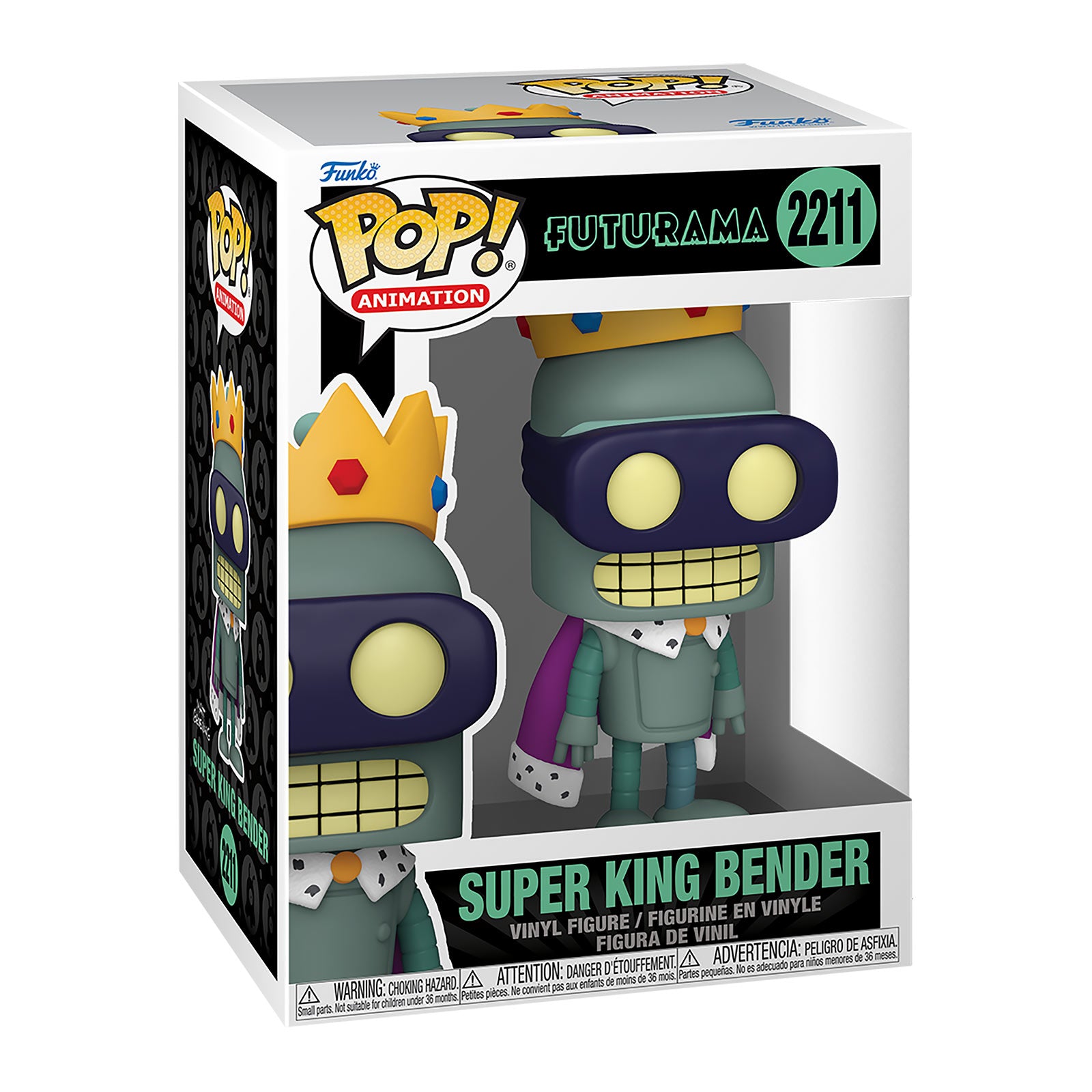 Zdjęcie produktu Futurama - Super King Bender figurka Funko Pop