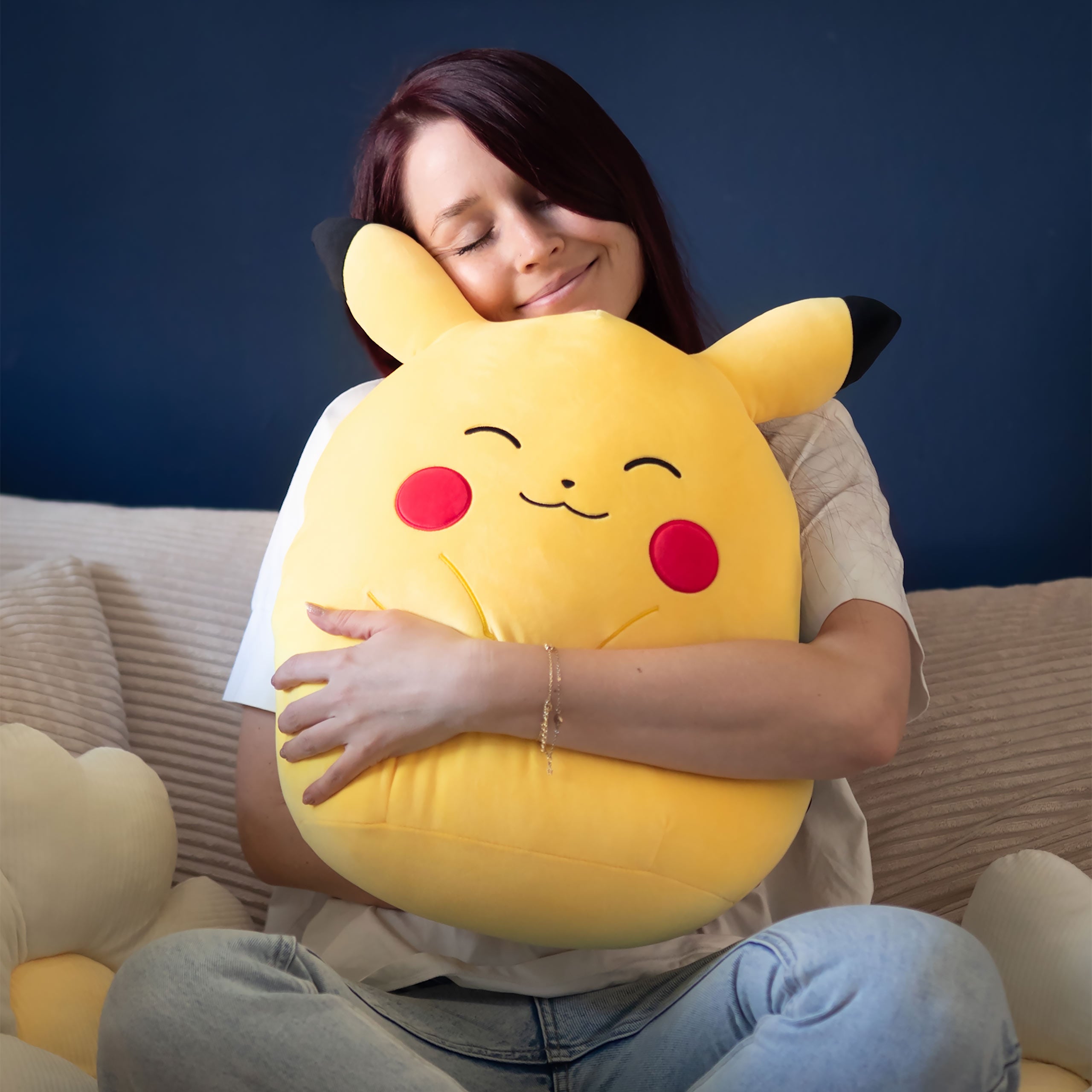 Zdjęcie produktu Pokémon – Maskotka pluszowa Pikachu Squishmallows 35 cm