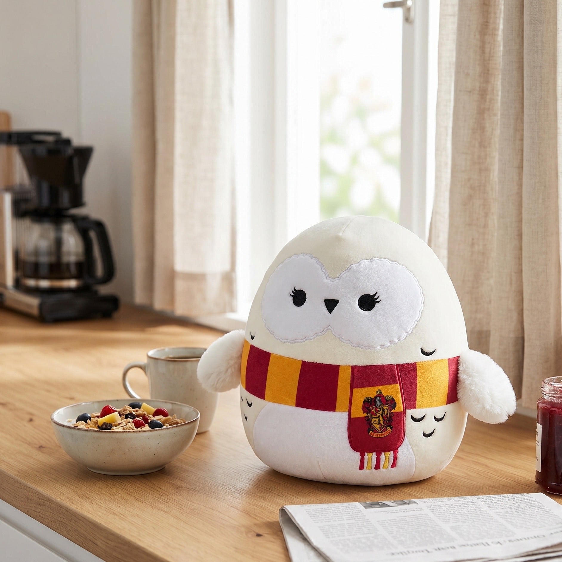 Zdjęcie produktu Harry Potter - Hedwiga z szalikiem pluszak Squishmallows