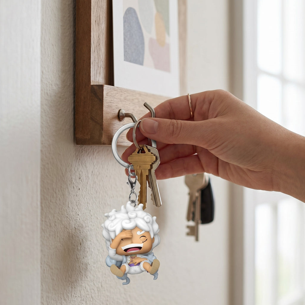 Product image One Piece - Monkey D. Luffy Gear 5 Funko Pop Keychain