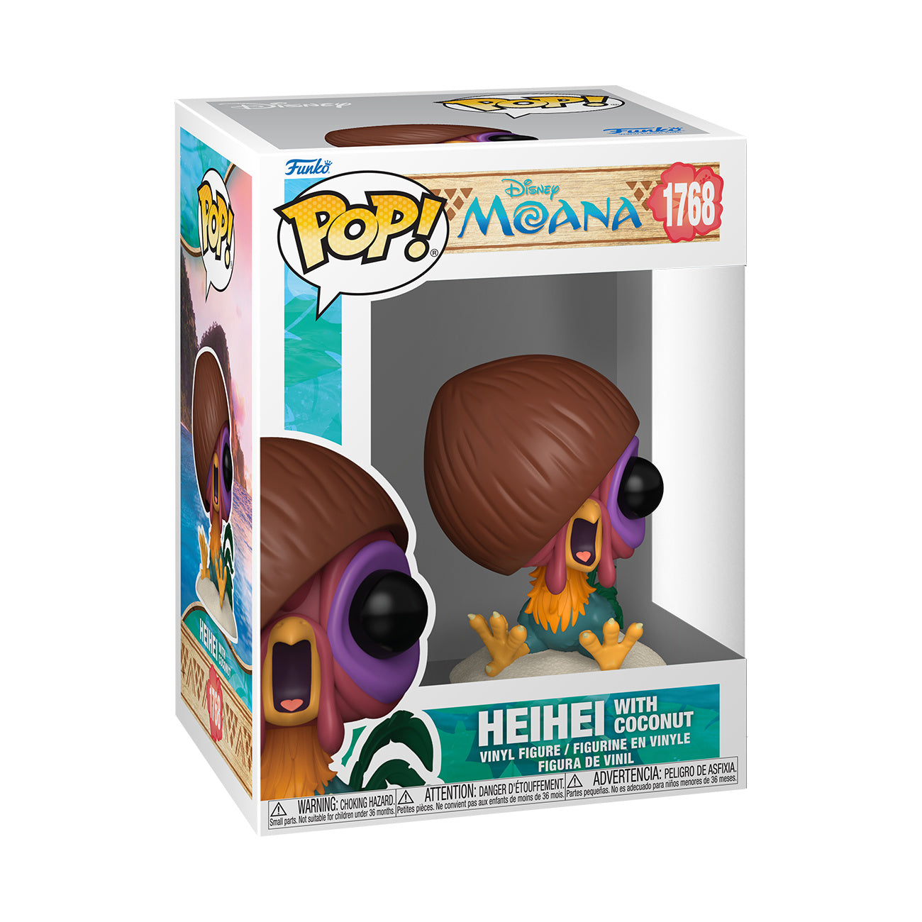Zdjęcie produktu Vaiana – Hei Hei z kokoszem figurka Funko Pop!