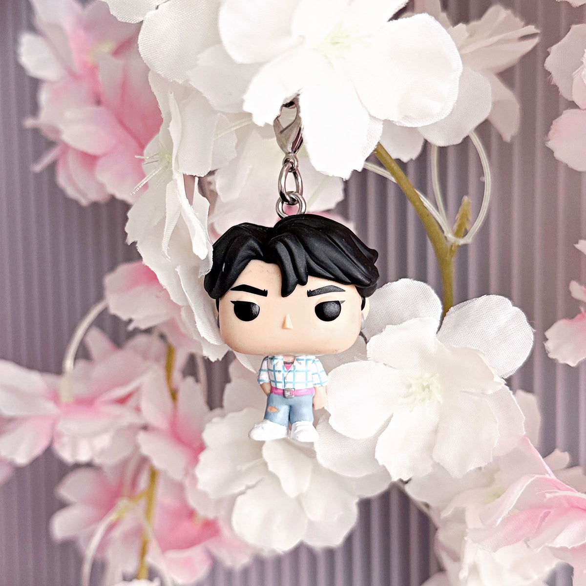 Zdjęcie produktu KPop Demon Hunters - brelok Funko Pop Jinu