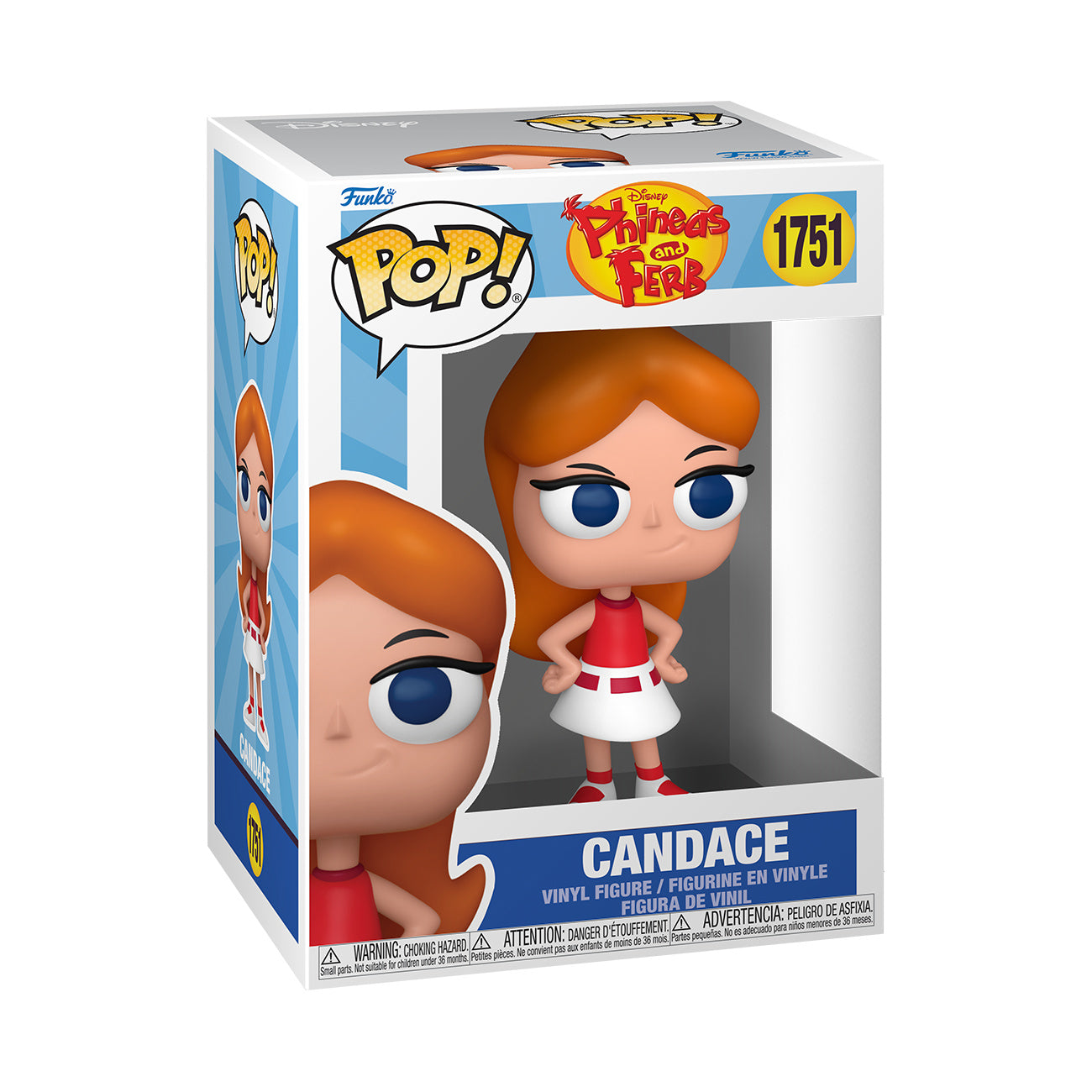 Zdjęcie produktu Phineas i Ferb - figurka Candace Funko Pop