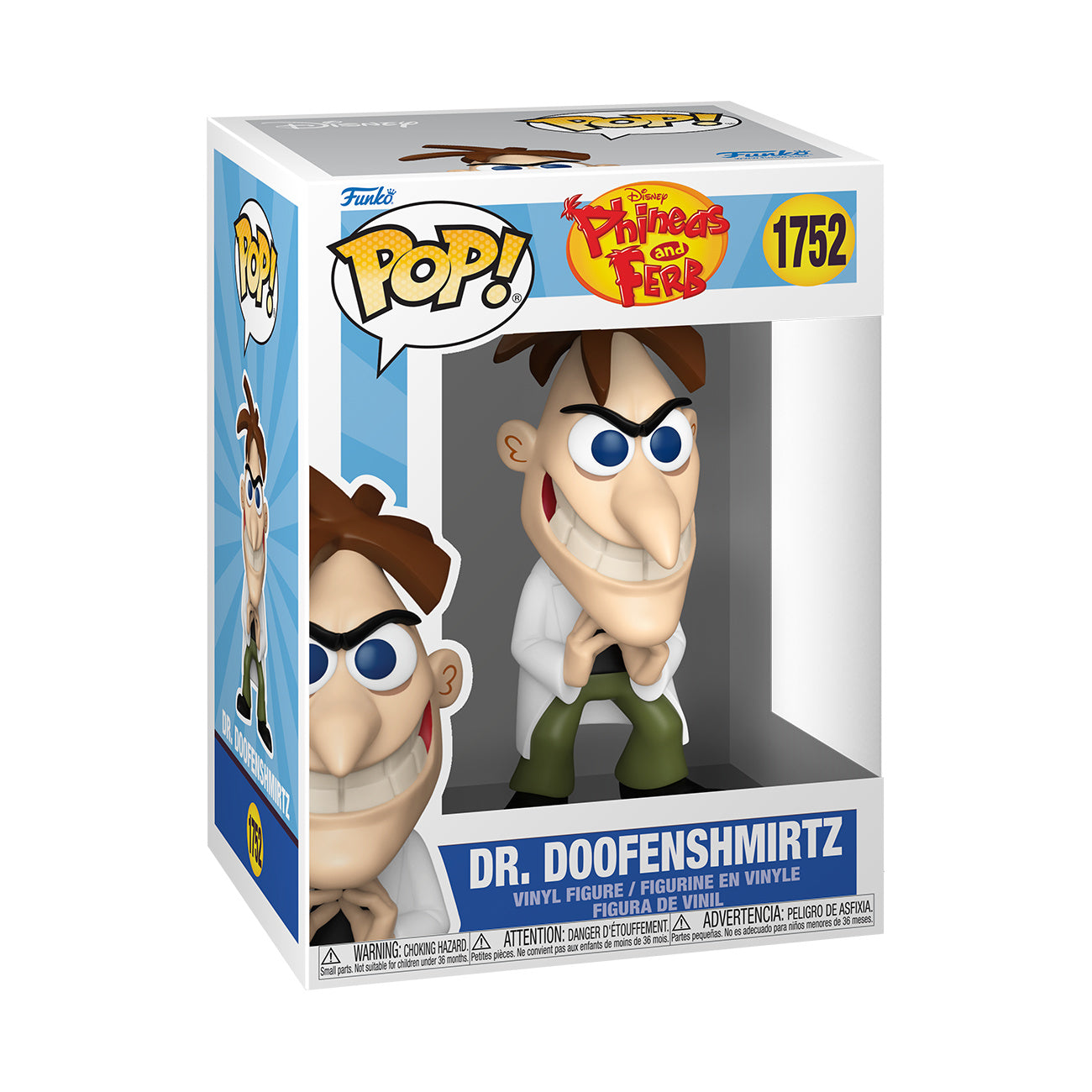 Zdjęcie produktu Phineas i Ferb – figurka Funko Pop Dr. Doofenshmirtz