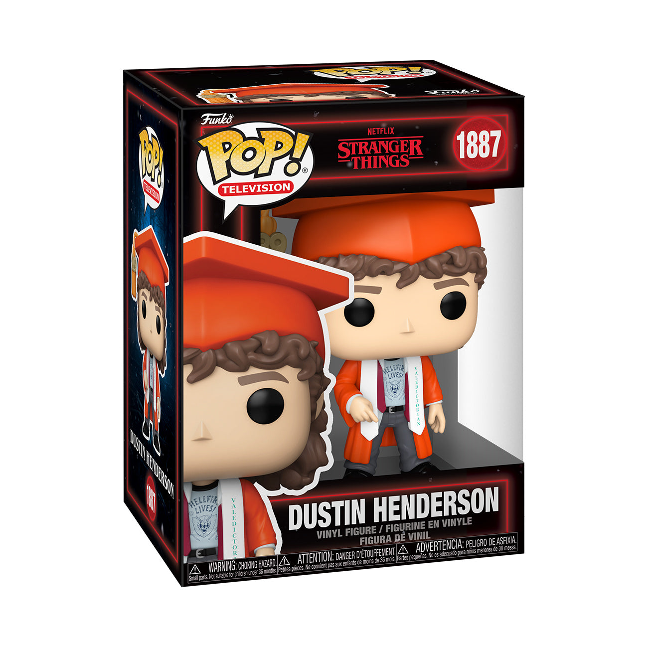 Zdjęcie produktu Stranger Things - Figurka Funko Pop Dustin na zakończeniu szkoły