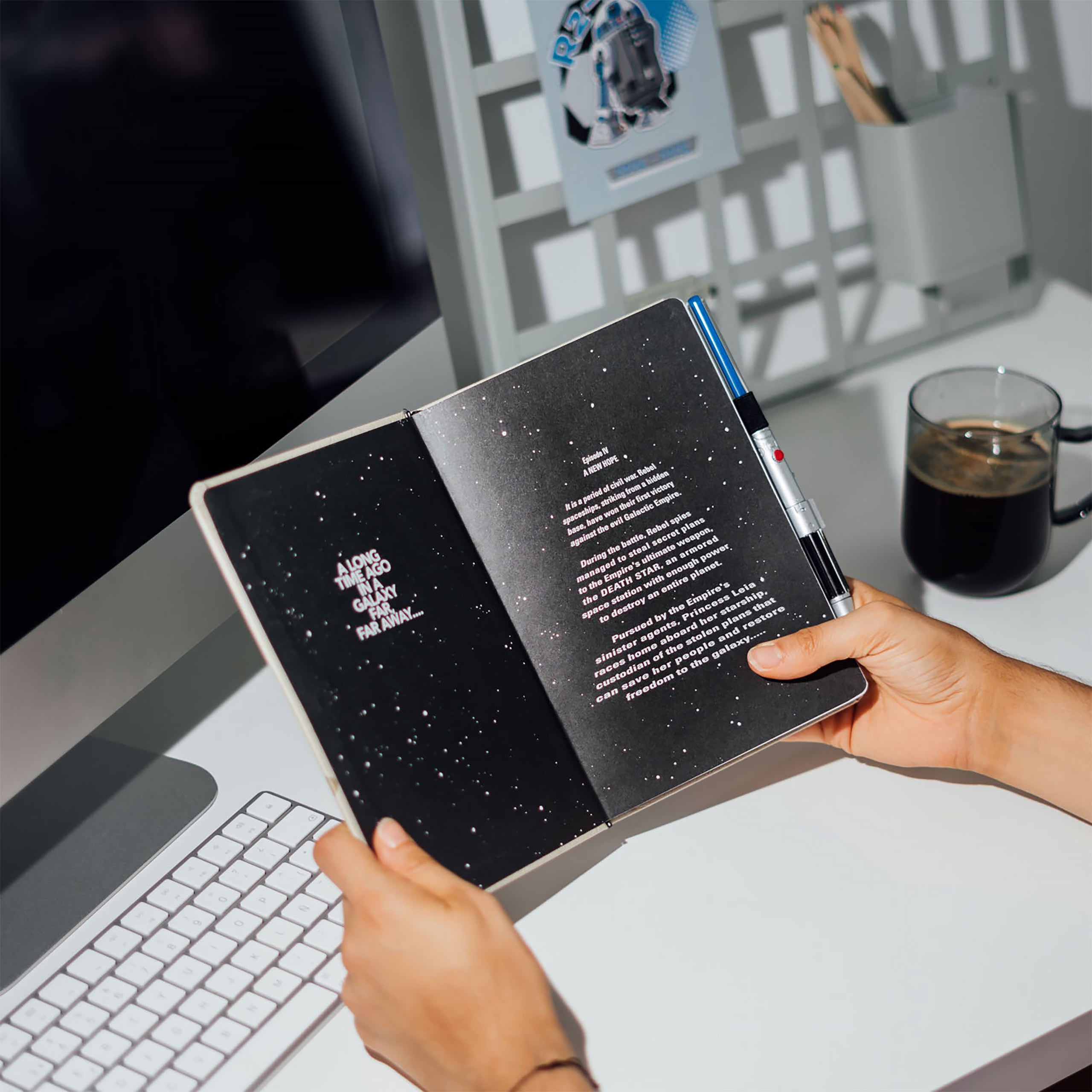 Zdjęcie produktu Star Wars - Notatnik Luke Skywalker z długopisem miecz świetlny