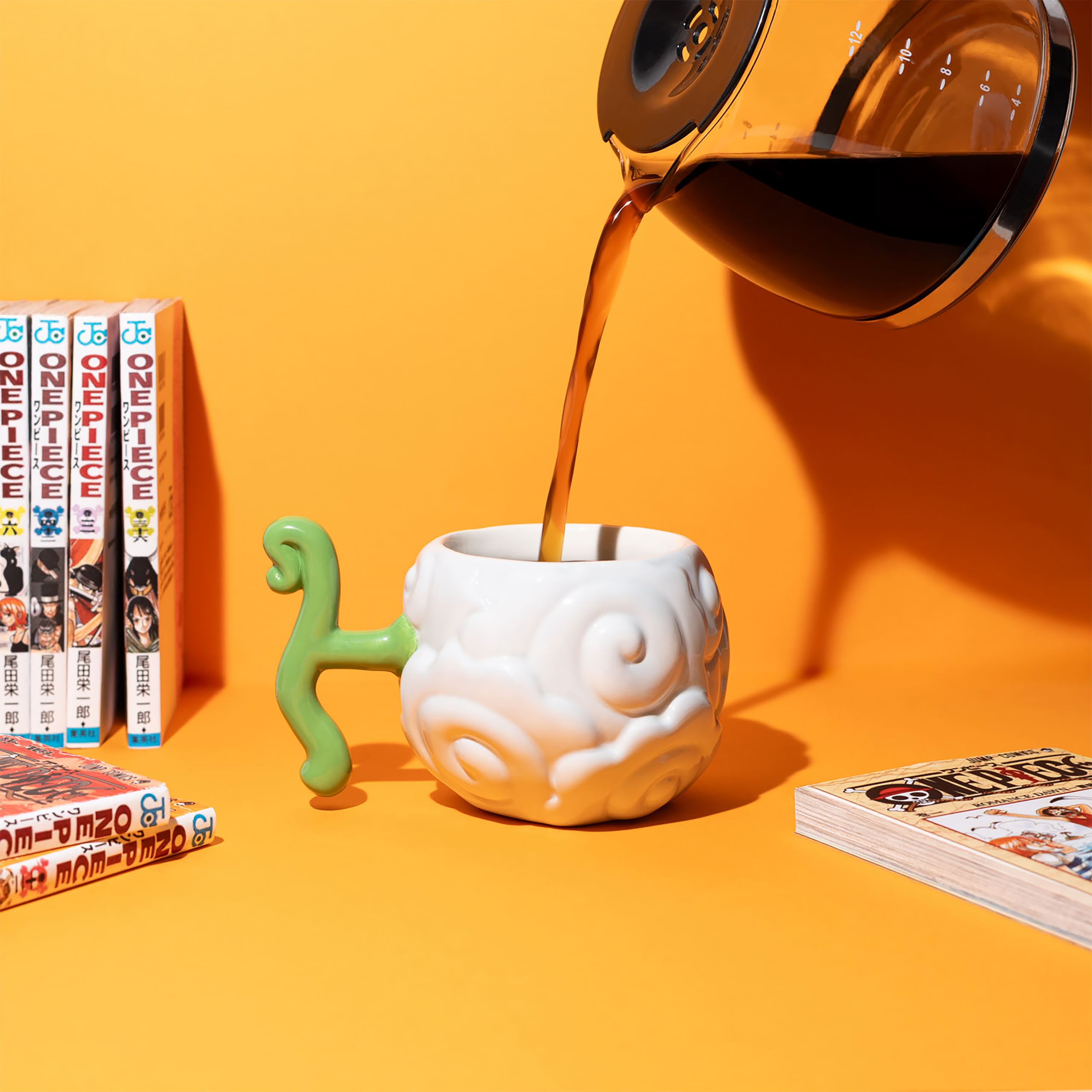 Zdjęcie produktu One Piece - Kubek 3D Owoc Diabła Smoke Smoke