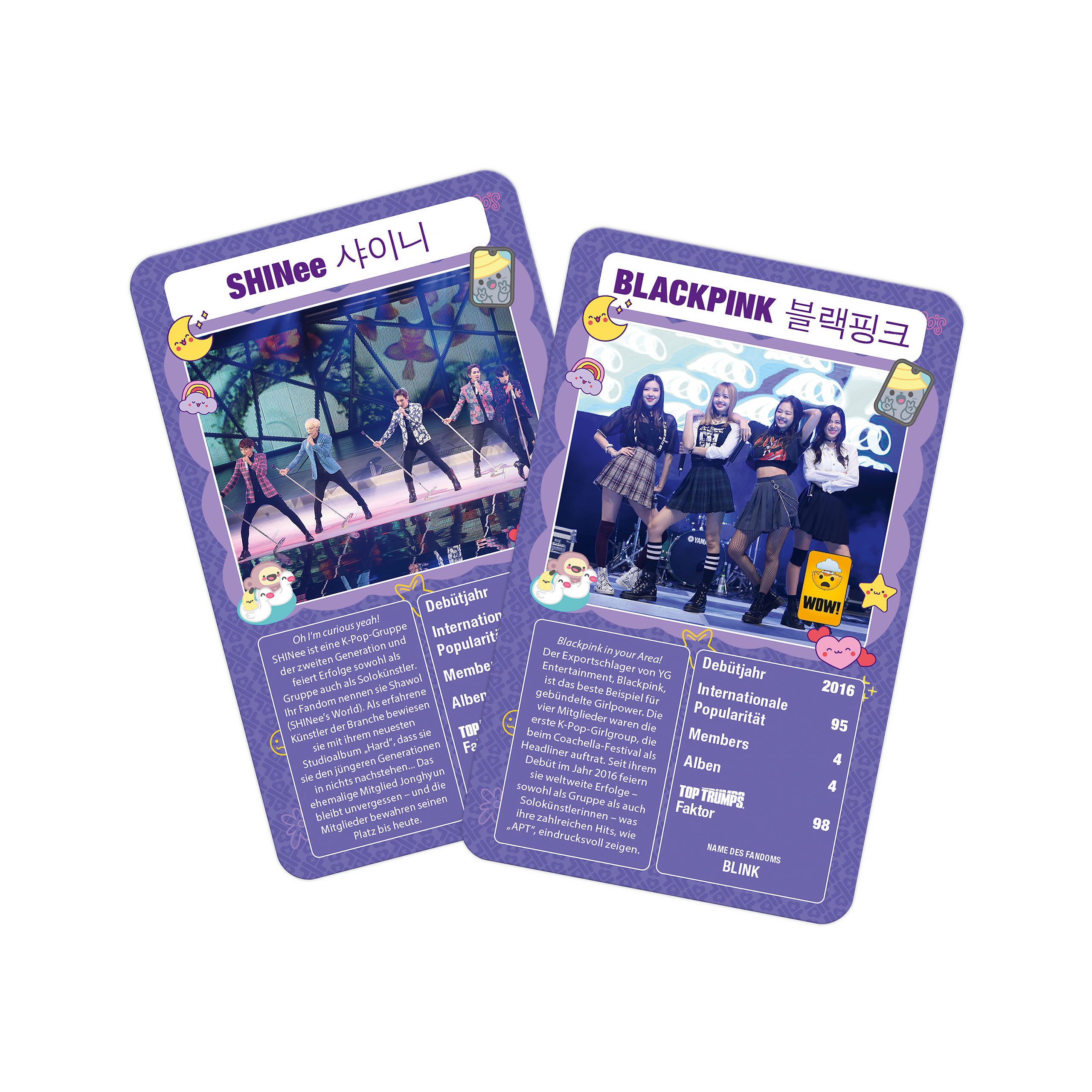Product image K-Pop Playing Cards - Top Trumps Specials