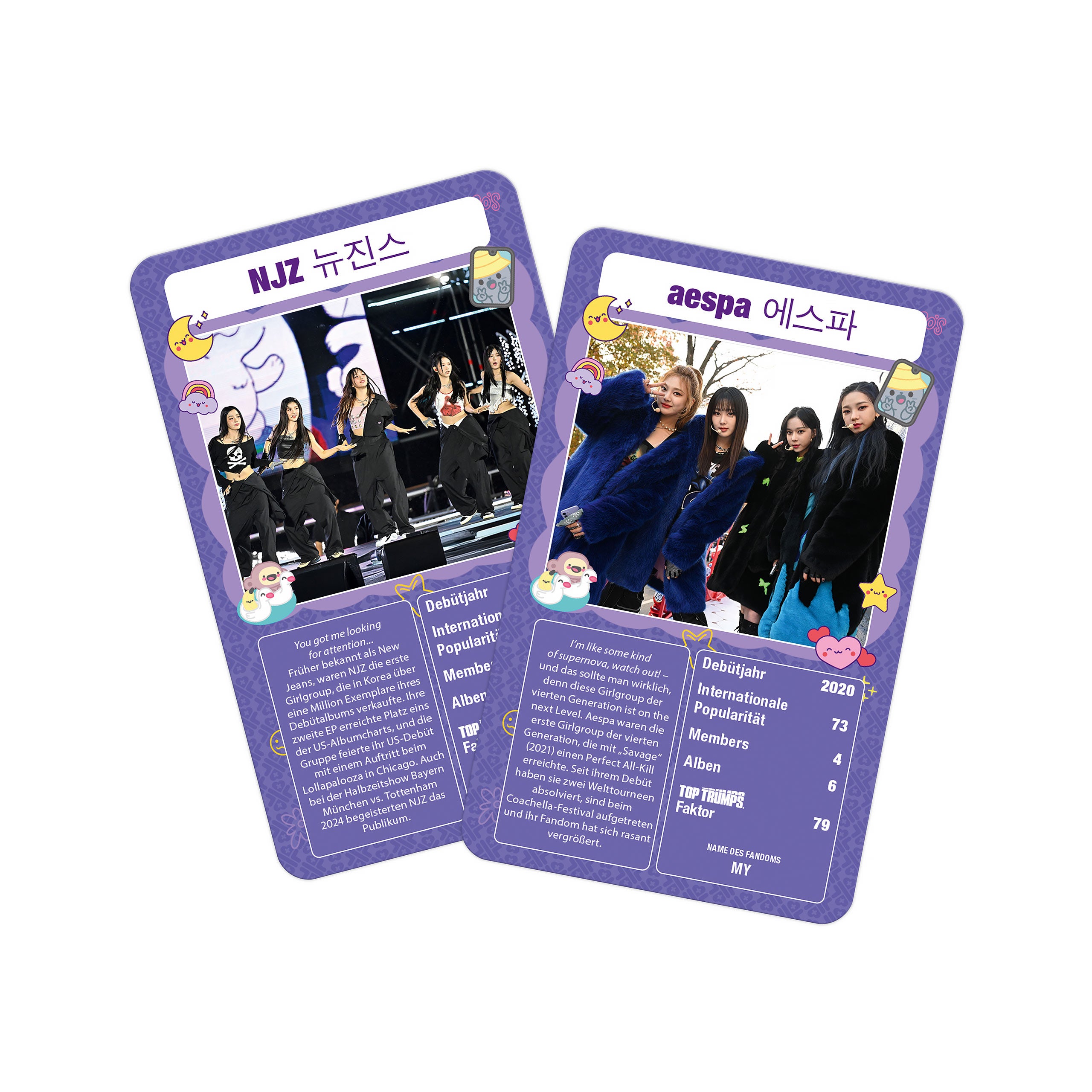 Product image K-Pop Playing Cards - Top Trumps Specials