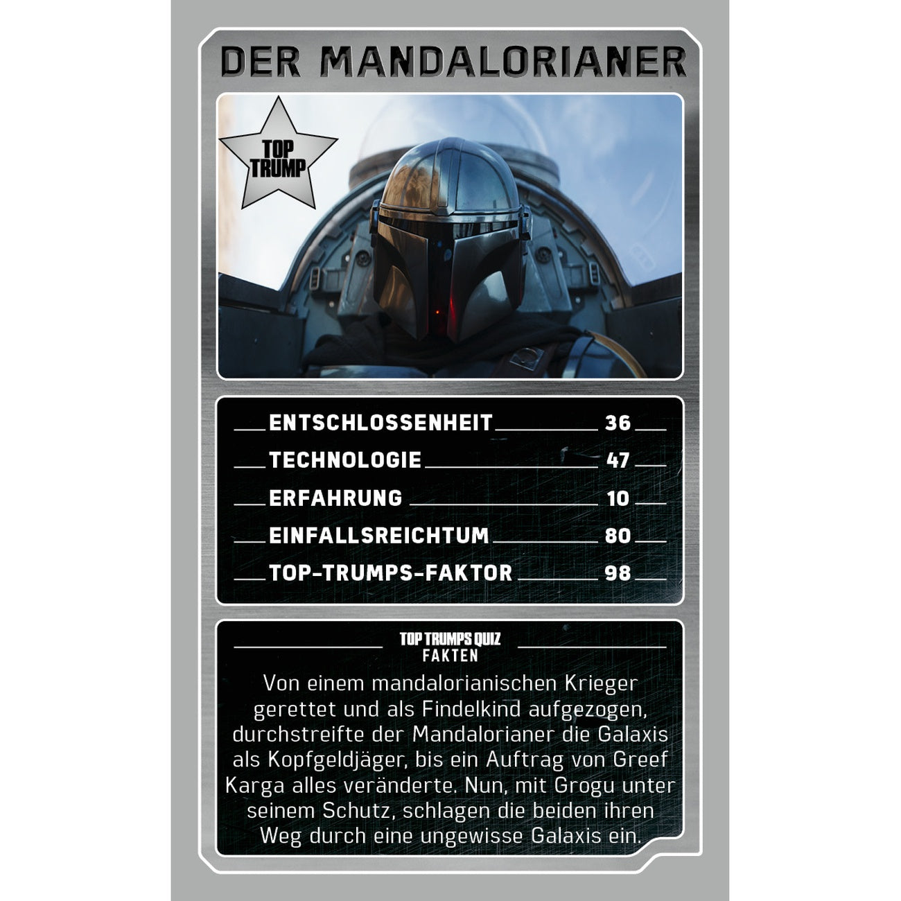 Zdjęcie produktu Karty do gry Grogu i Mandalorian - Star Wars The Mandalorian