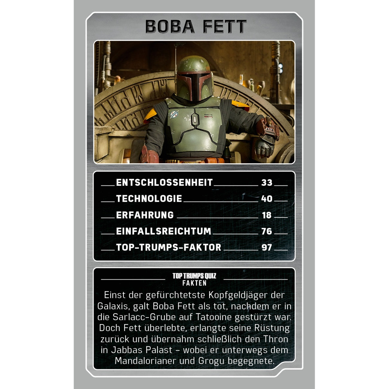 Zdjęcie produktu Karty do gry Grogu i Mandalorian - Star Wars The Mandalorian