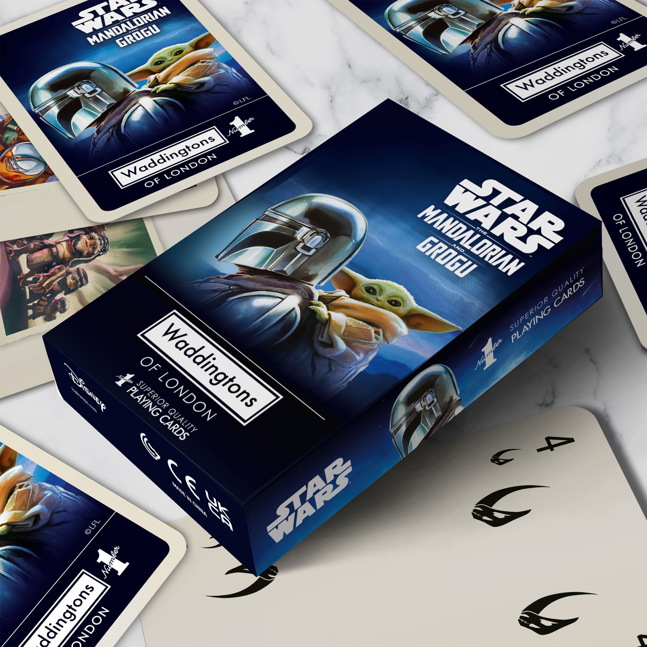Product image Mandalorian and Grogu Playing Cards - Star Wars The Mandalorian