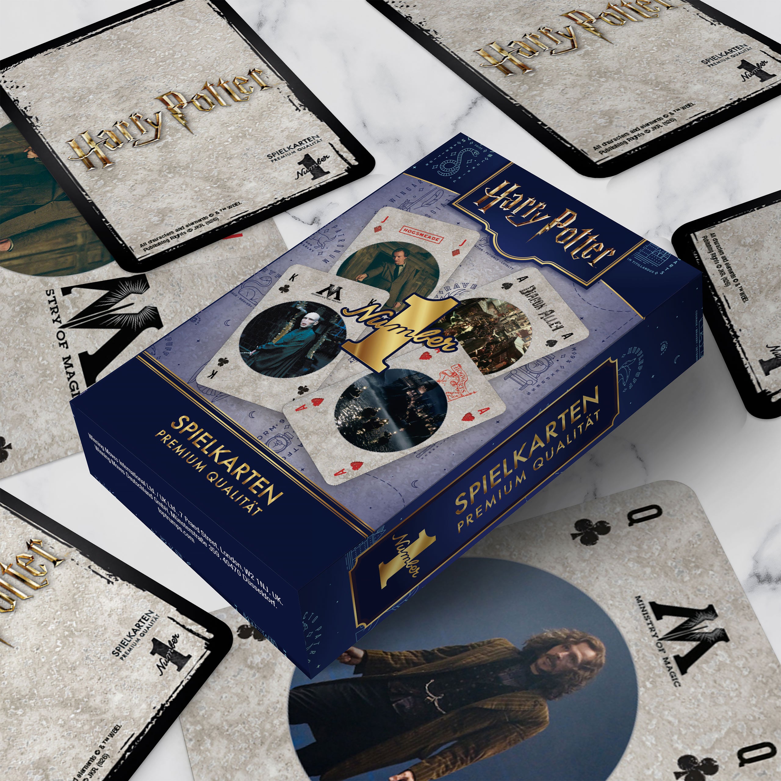 Zdjęcie produktu Harry Potter - Karty do gry z postaciami
