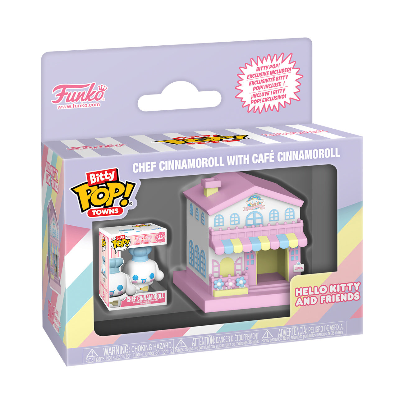 Zdjęcie produktu Sanrio - Cinnamoroll Café Funko Bitty Pop Town Diorama