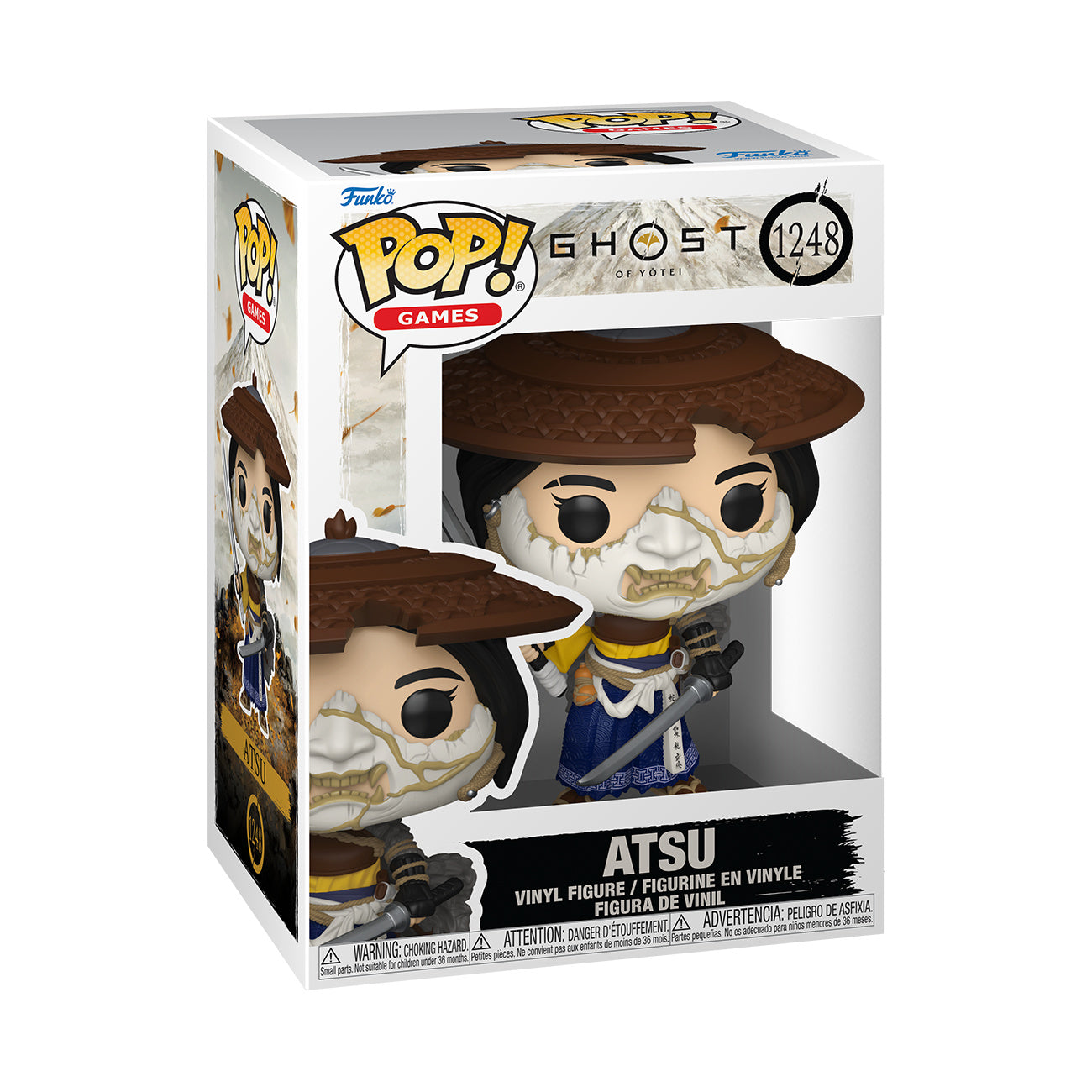 Zdjęcie produktu Ghost of Yotei - Figurka Funko Pop Atsu