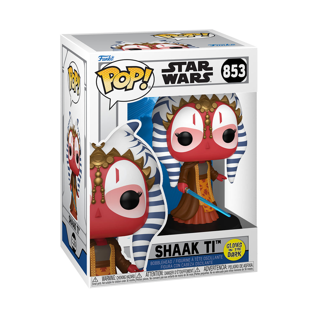 Zdjęcie produktu Star Wars - Shaak Ti Glow in the Dark figurka Funko Pop z ruchomą główką
