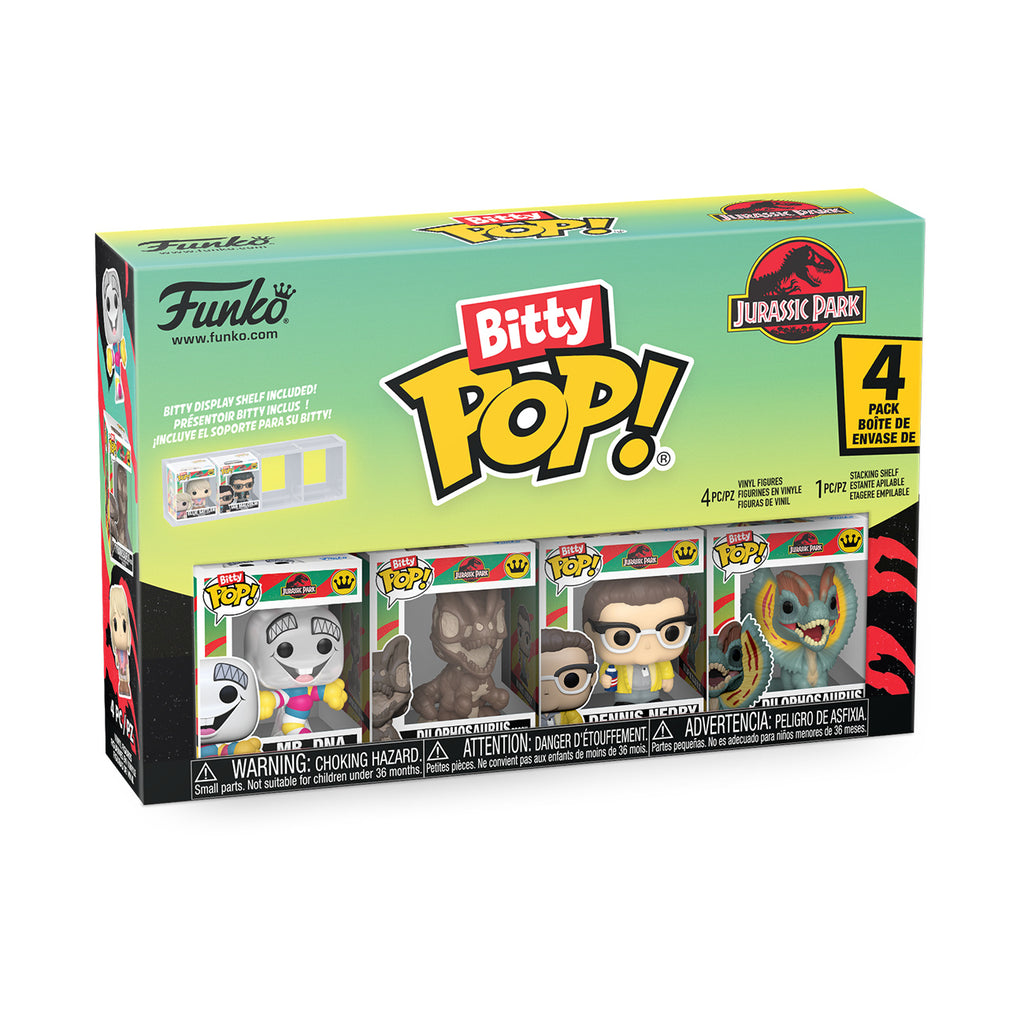 Zdjęcie produktu Jurassic Park - Zestaw figurek Funko Bitty Pop Series 3