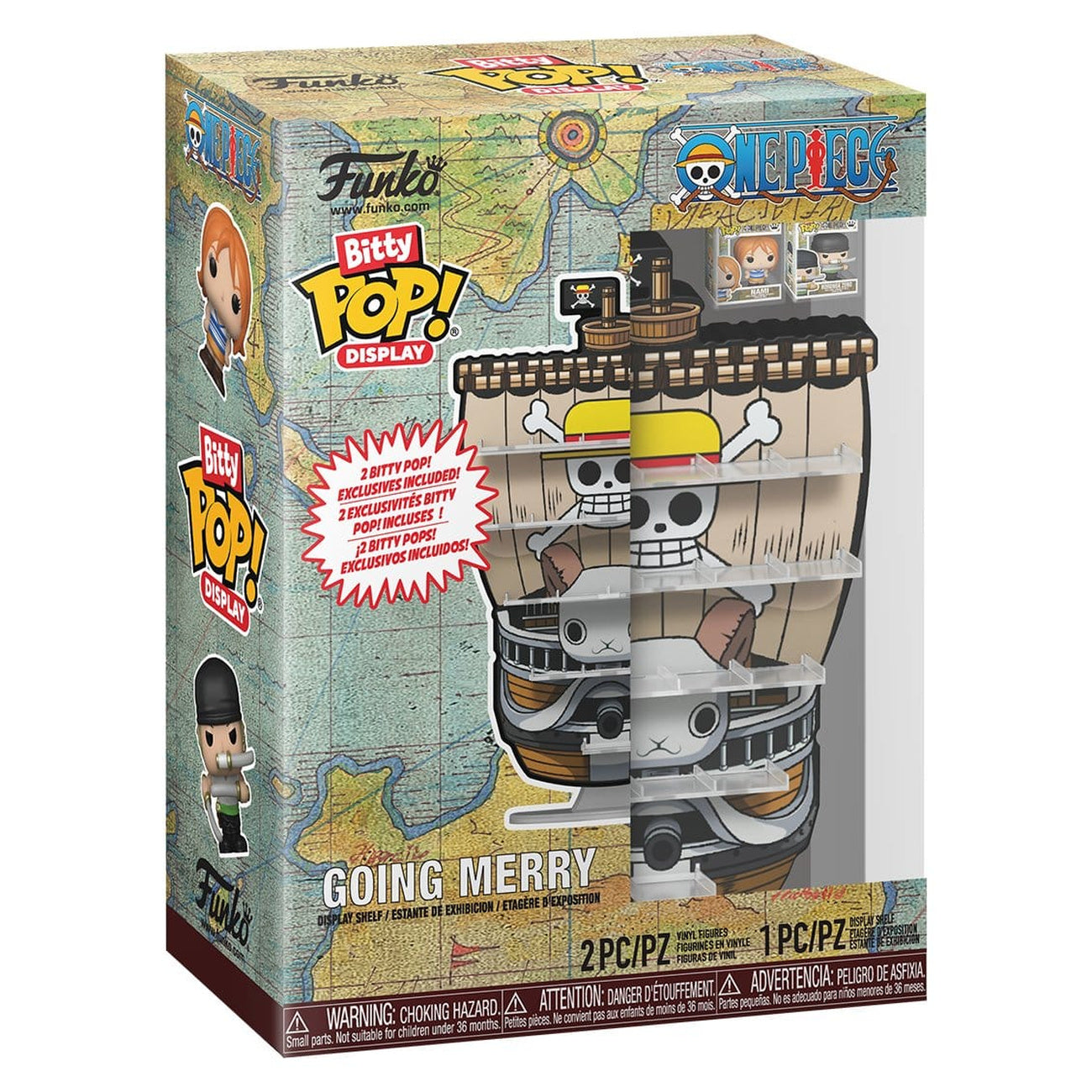 Zdjęcie produktu One Piece - Going Merry Funko Bitty Pop Display