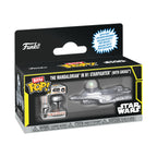 Zdjęcie produktu Star Wars - Mando ze Starfighterem zestaw figurek Funko Bitty Pop Ride