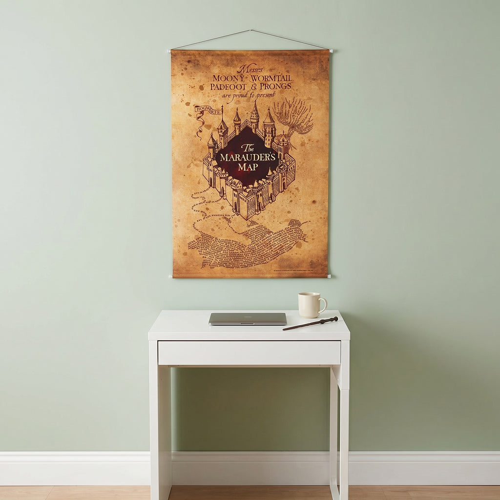 Zdjęcie produktu Harry Potter - Mapa Huncwotów Wall Scroll