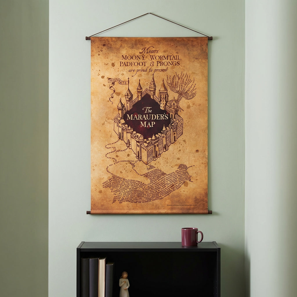 Zdjęcie produktu Harry Potter - Mapa Huncwotów Wall Scroll