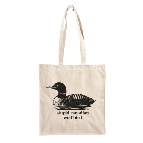 Zdjęcie produktu Torba materiałowa Stupid Canadian Wolf Bird dla fanów Heated Rivalry