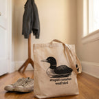 Zdjęcie produktu Torba materiałowa Stupid Canadian Wolf Bird dla fanów Heated Rivalry