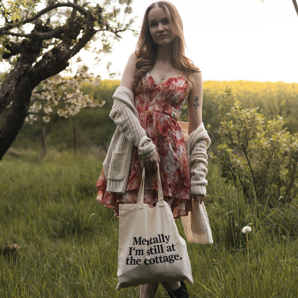 Product image Still at the Cottage Tote Bag for Heated Rivalry Fans