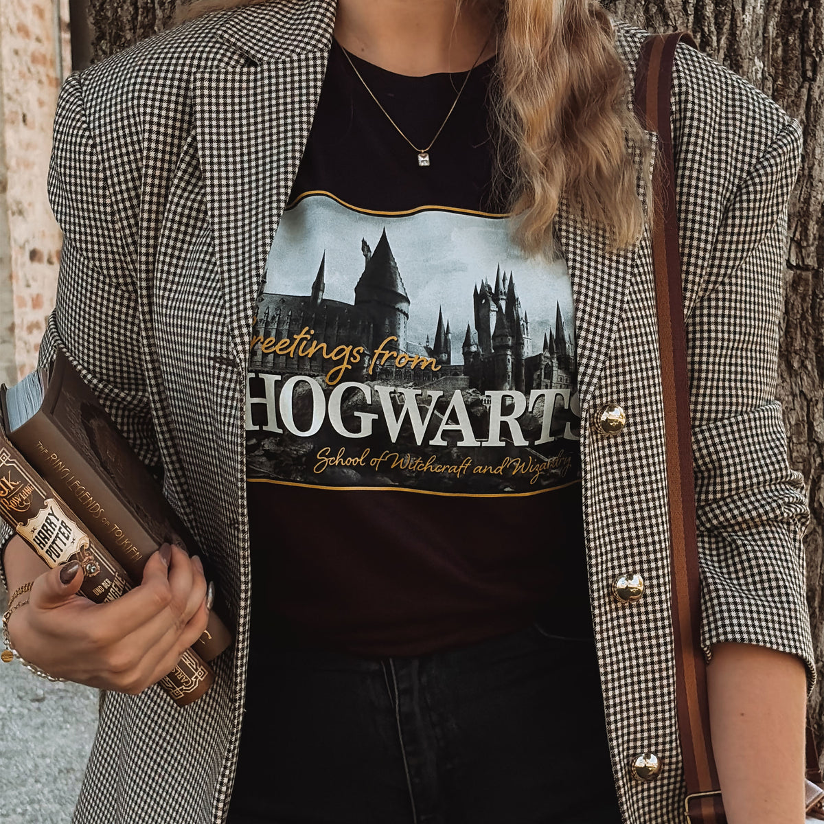 Zdjęcie produktu Koszulka Greetings from Hogwarts - Harry Potter