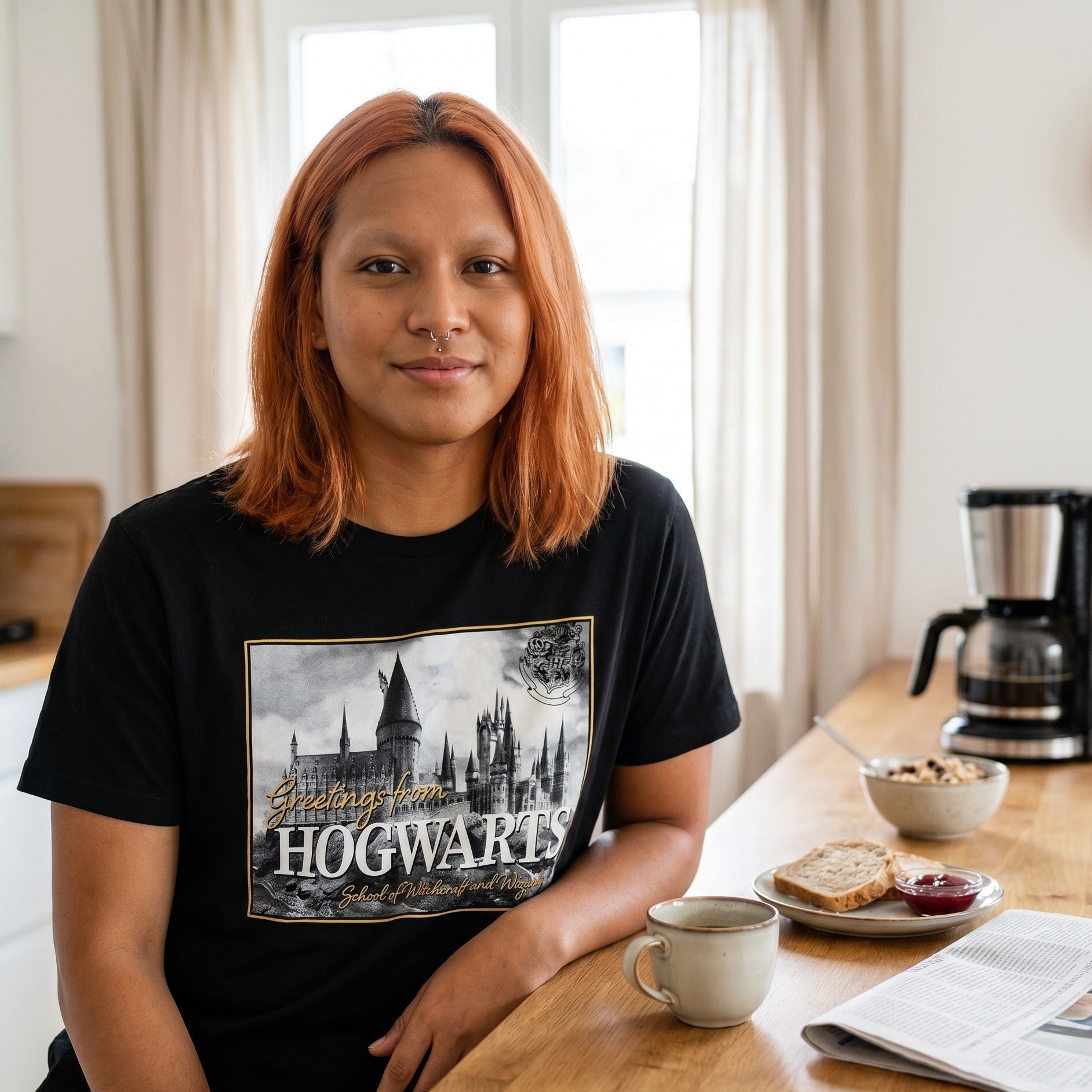 Zdjęcie produktu Koszulka Greetings from Hogwarts - Harry Potter