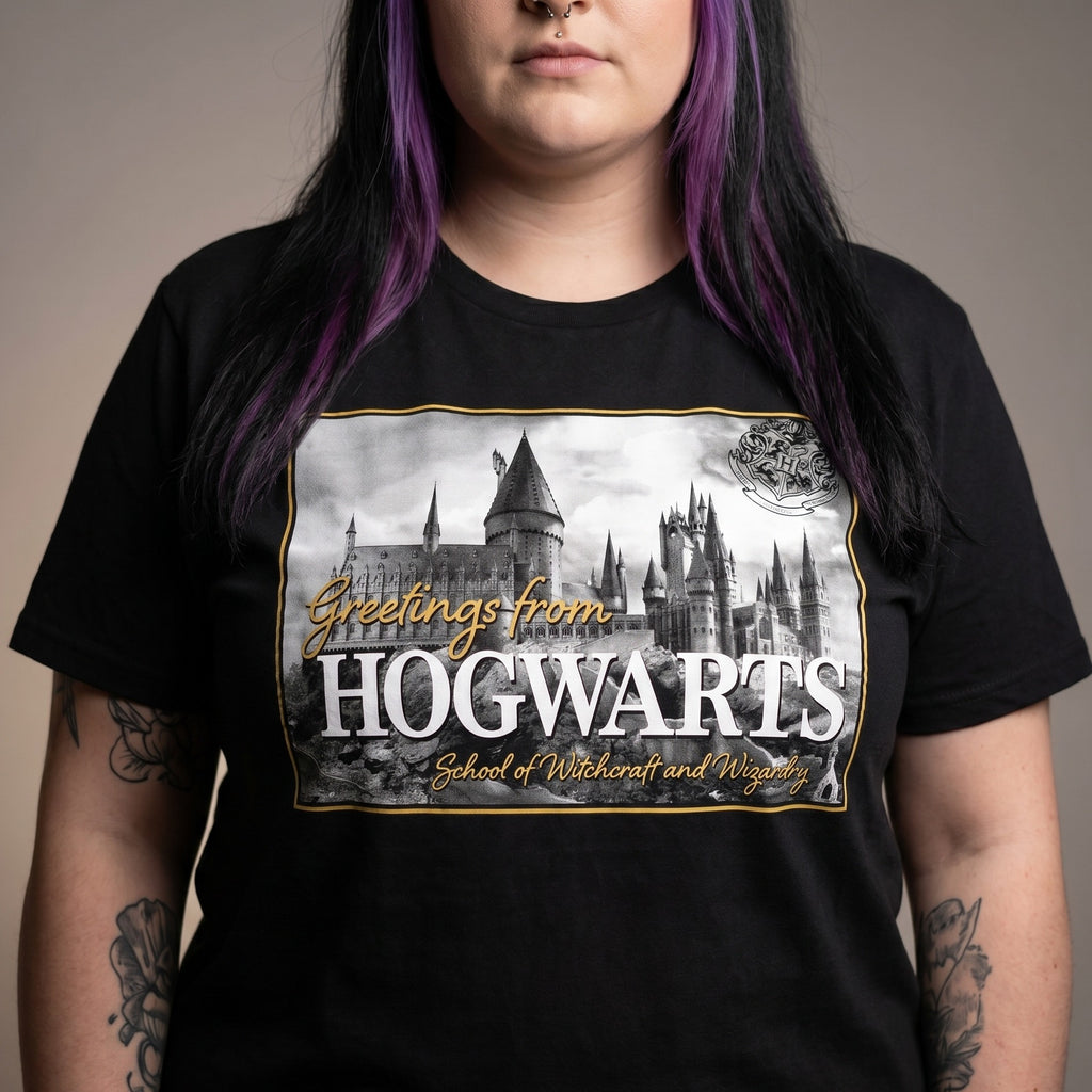 Zdjęcie produktu Koszulka Greetings from Hogwarts - Harry Potter