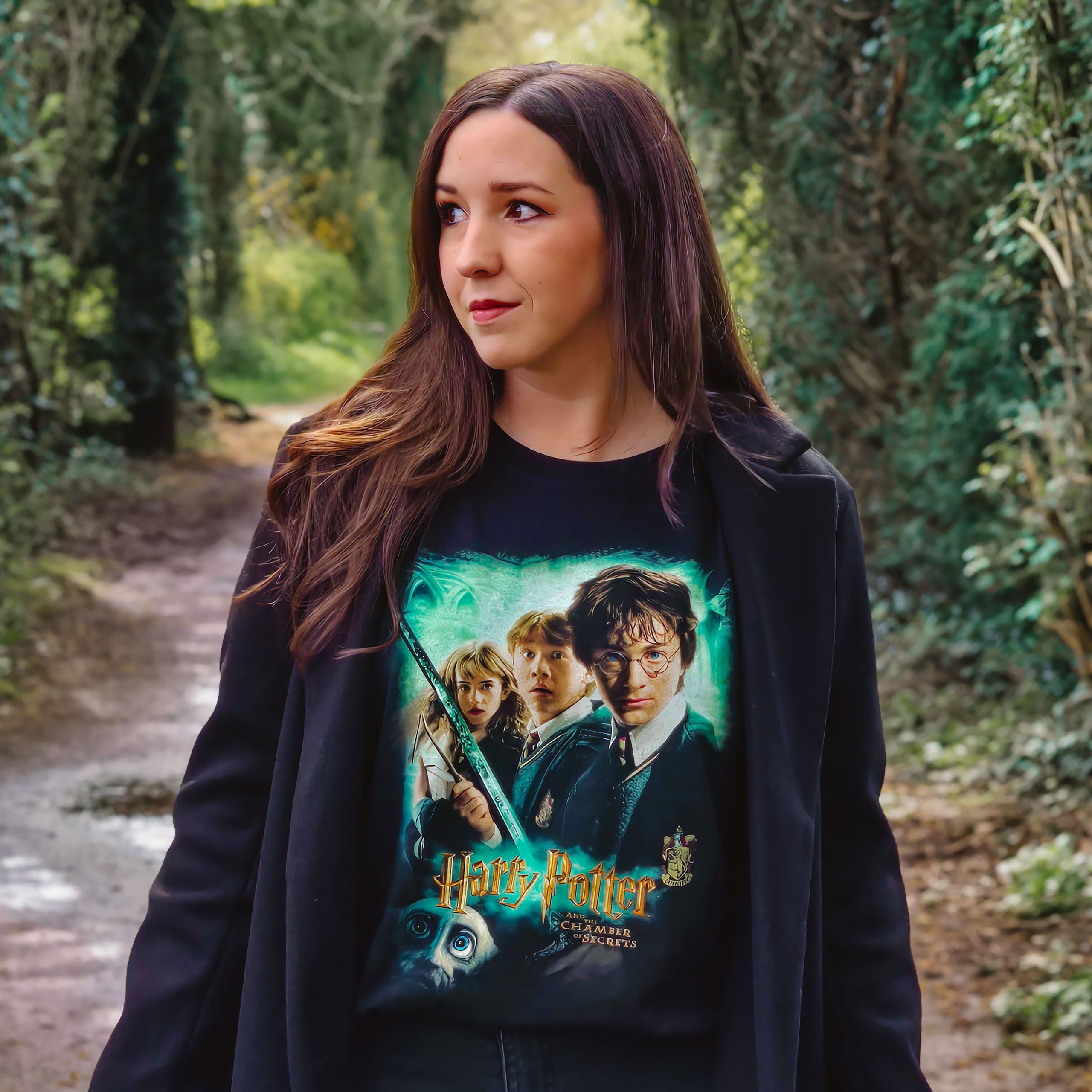 Zdjęcie produktu Koszulka plakat Komnata Tajemnic – Harry Potter