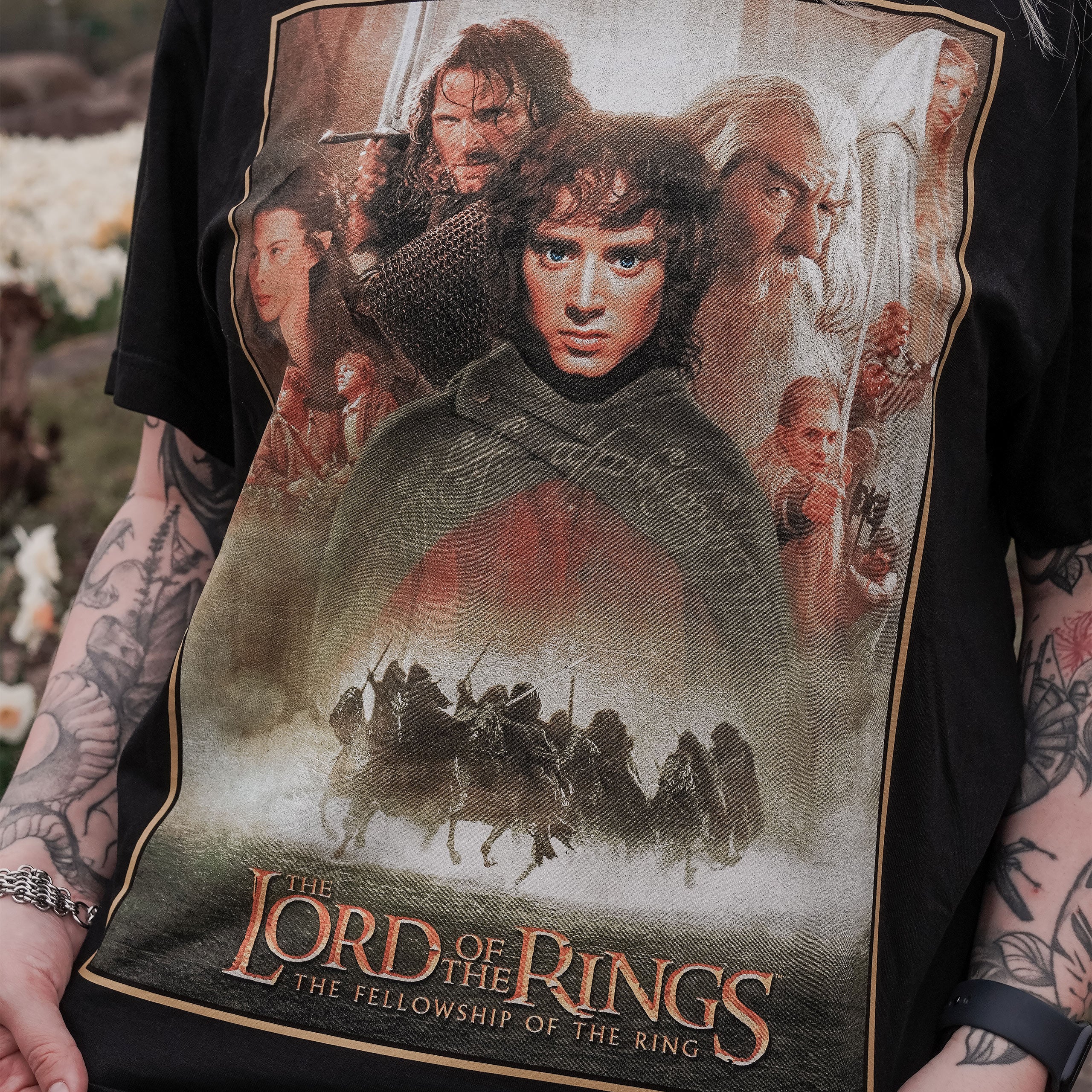 Product image The Fellowship of the Ring Poster T-Shirt - The Lord of the Rings