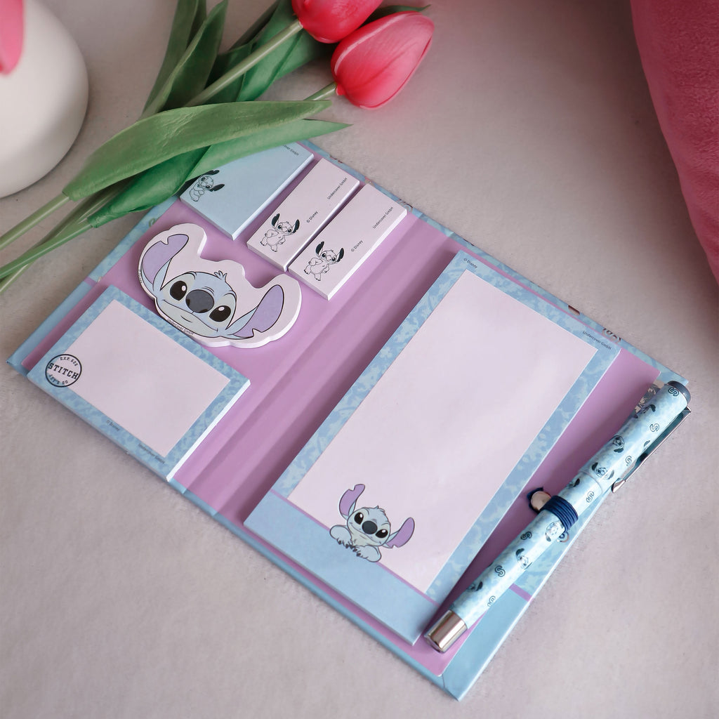 Zdjęcie produktu Zestaw notesów Stitch z długopisem - Lilo & Stitch