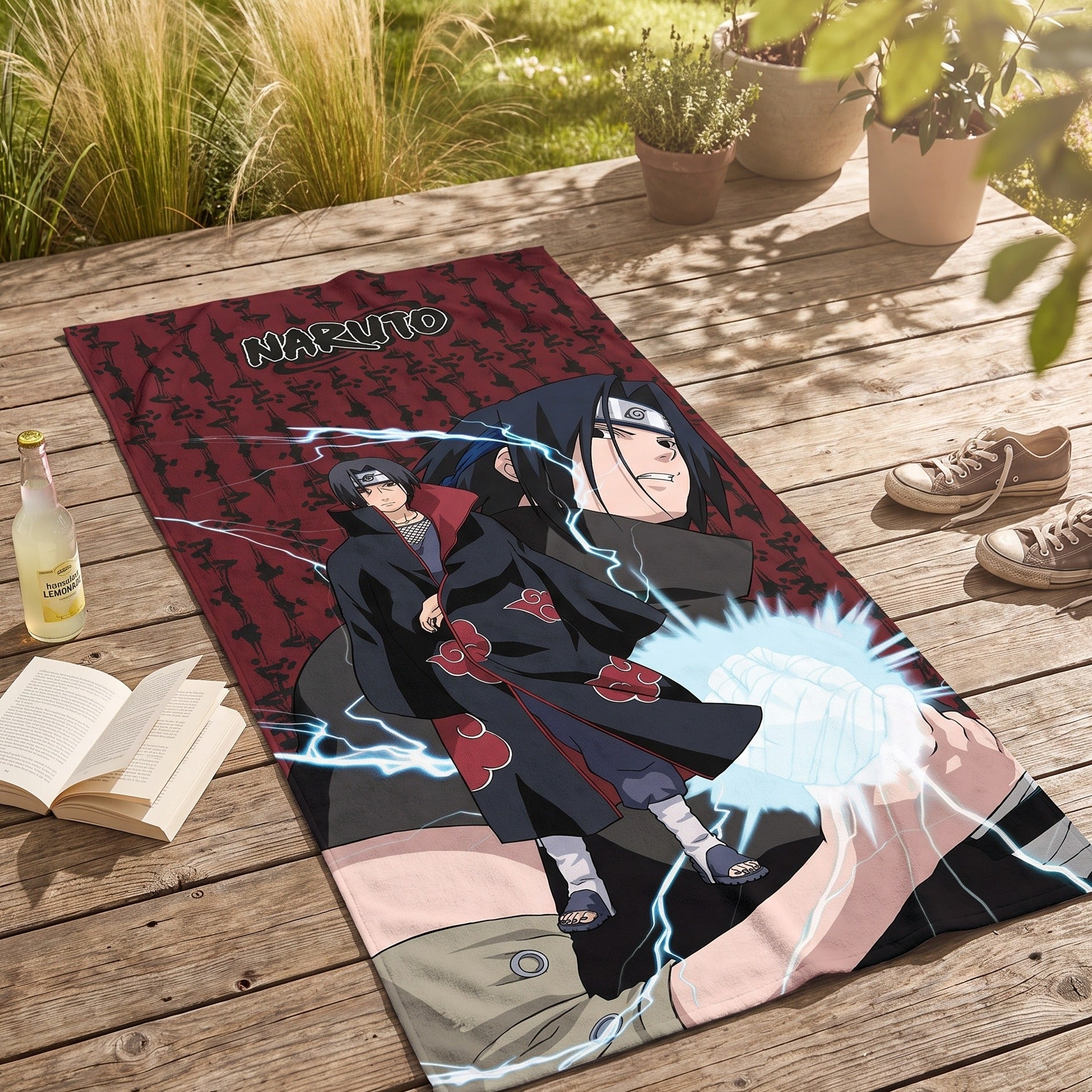 Zdjęcie produktu Naruto - Ręcznik kąpielowy Akatsuki