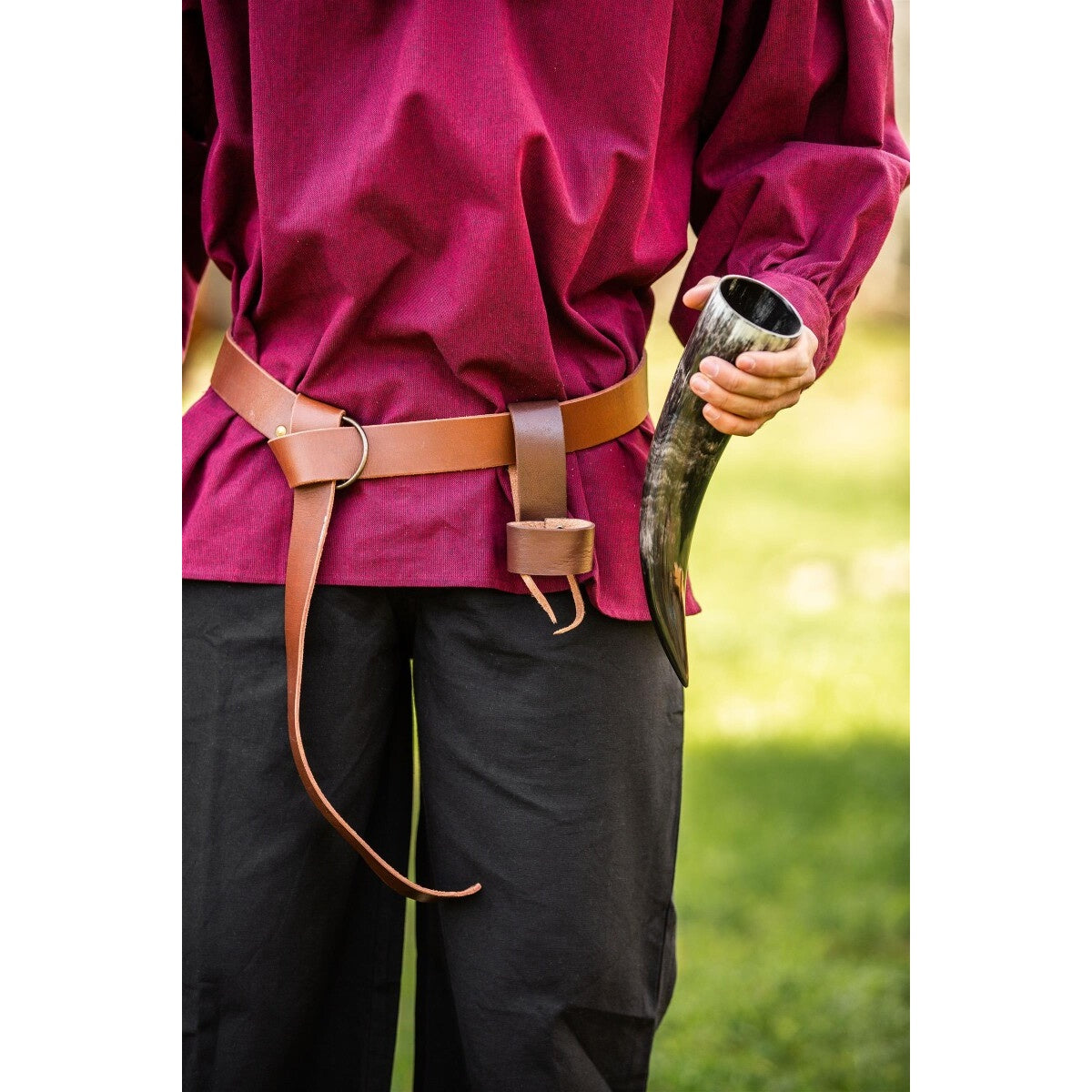 Product image Medieval Leather Horn Holder