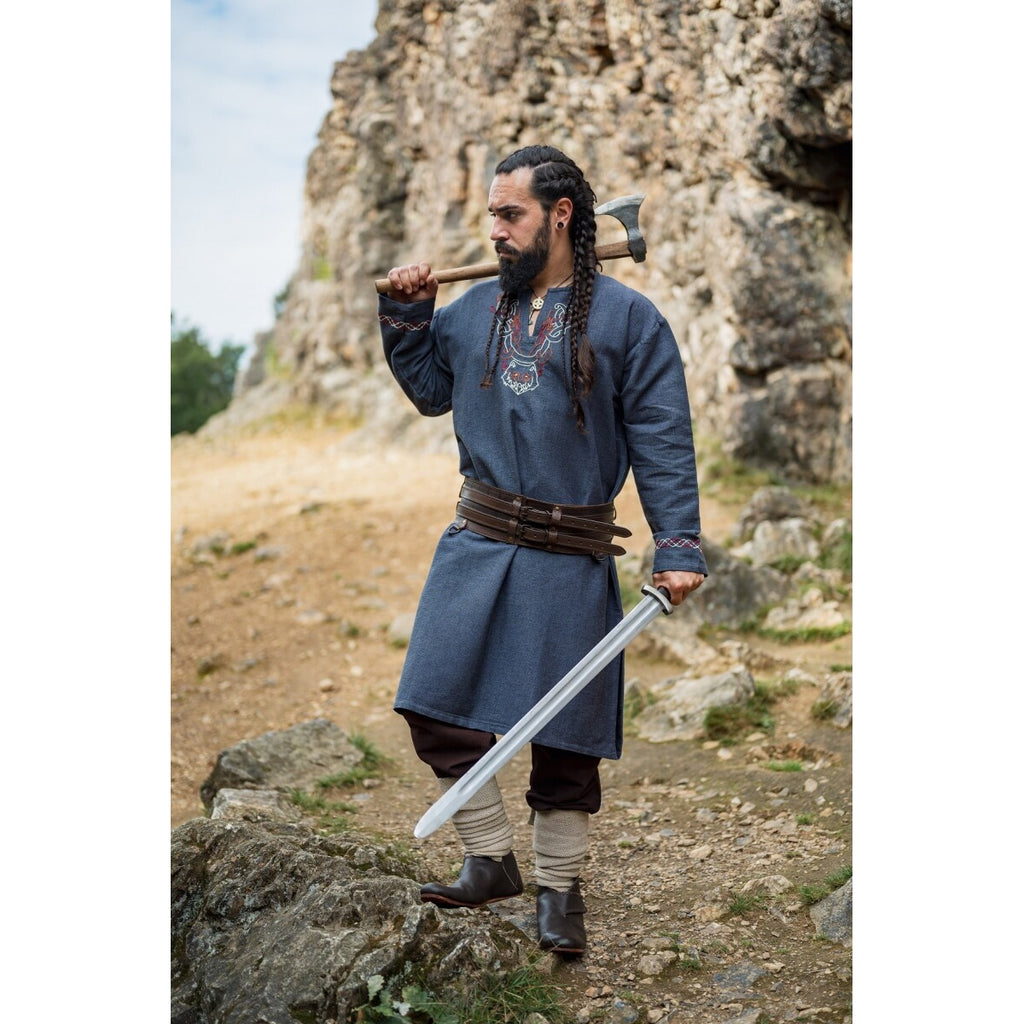 Product image Medieval Viking Tunic Freki blue-grey