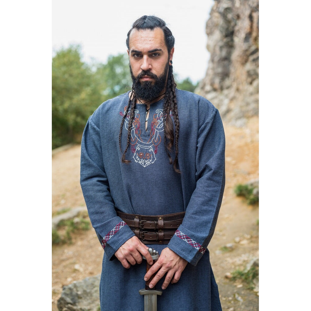 Product image Medieval Viking Tunic Freki blue-grey
