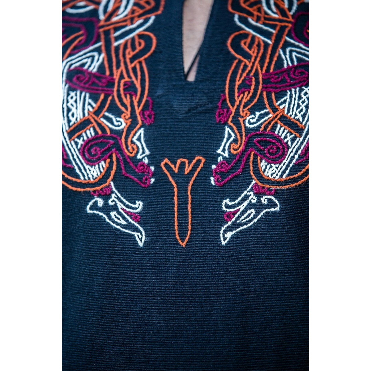 Product image Medieval Viking Tunic Snorri black-red