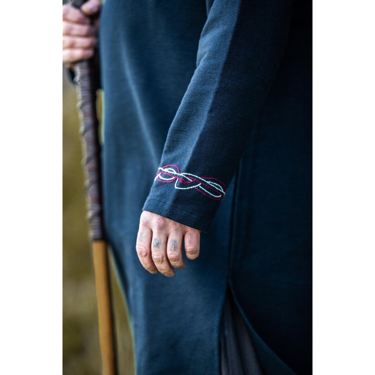 Product image Medieval Viking Tunic Snorri black-red